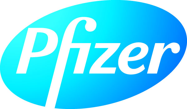 Logo for the company Pfizer
