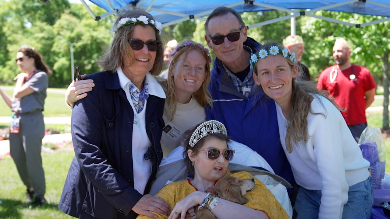 Julia and her family