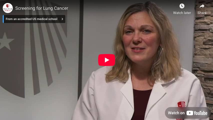 You Tube Video about Lung Cancer Screening