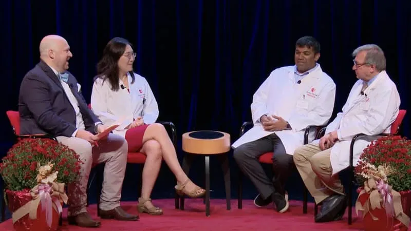 Panel discussion on multidisciplinary care.