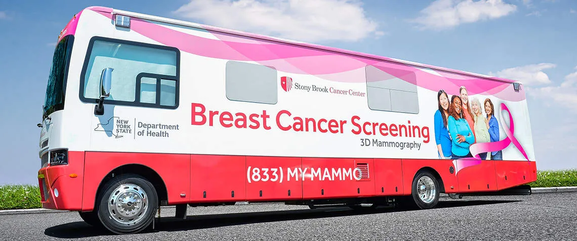 Stony Brook Medicine Breast Cancer Screening Van