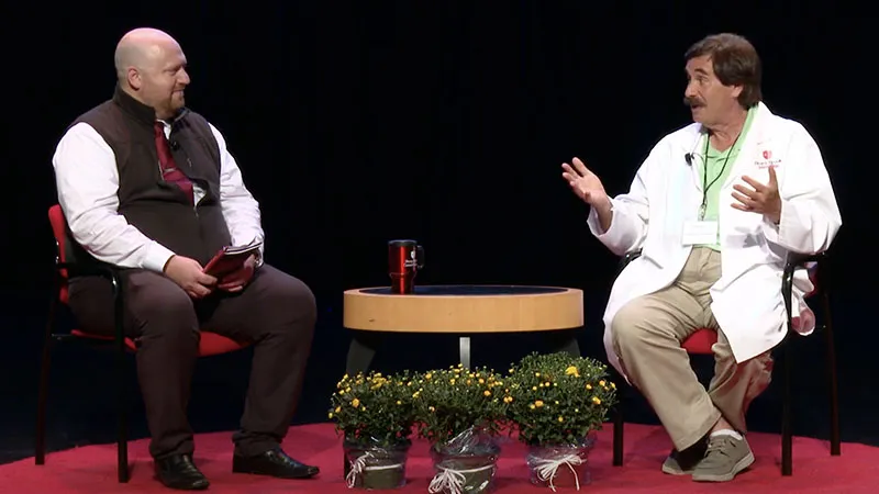Panel discussion on blood cancers.